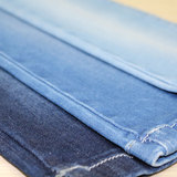 牛仔布厂供应服装用全棉牛仔布丝光竹节牛仔面料 斜纹弹力牛仔布